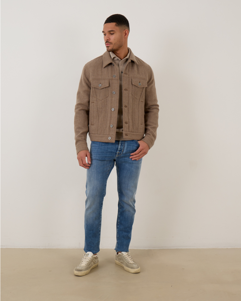 Nick Slim Jeans Blauw