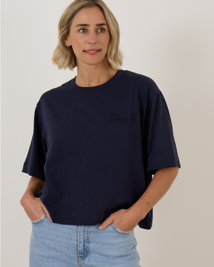 Jiana T-shirt Baritone Blauw