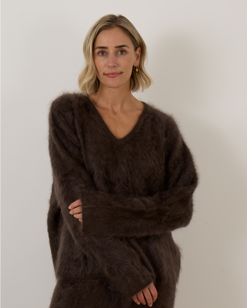 Margareta Pullover Wood Brushed