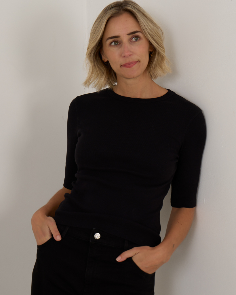 Selay T-shirt Zwart