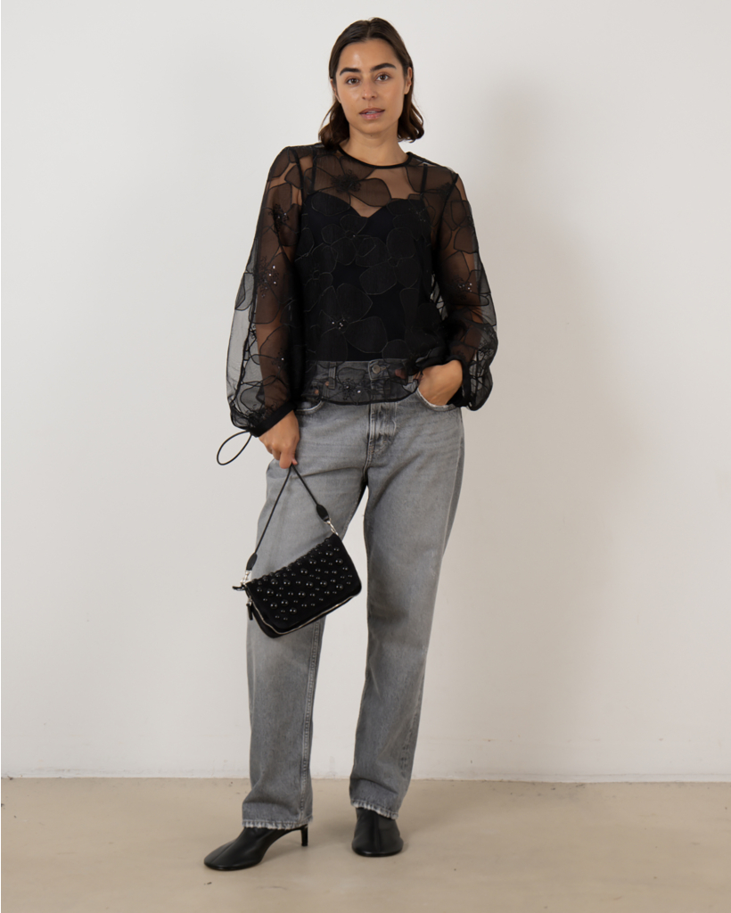 Bobi S Bag Goatskin Noir