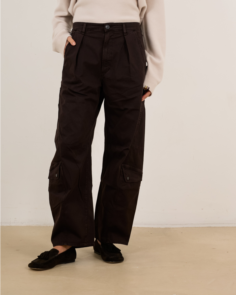 Cargo broek Flight Pant Carob Dark Brown