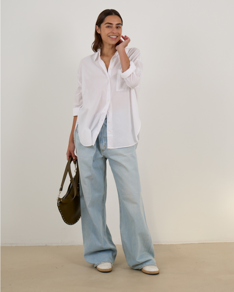 Sydney Shirt Blouse Wit