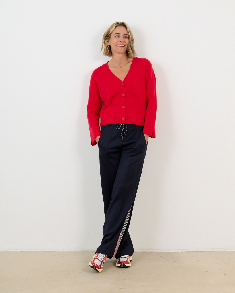 Amelia Pantalon Black Indigo Blue
