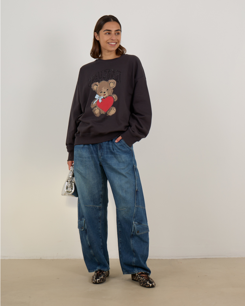Beer crewneck sweater grijs
