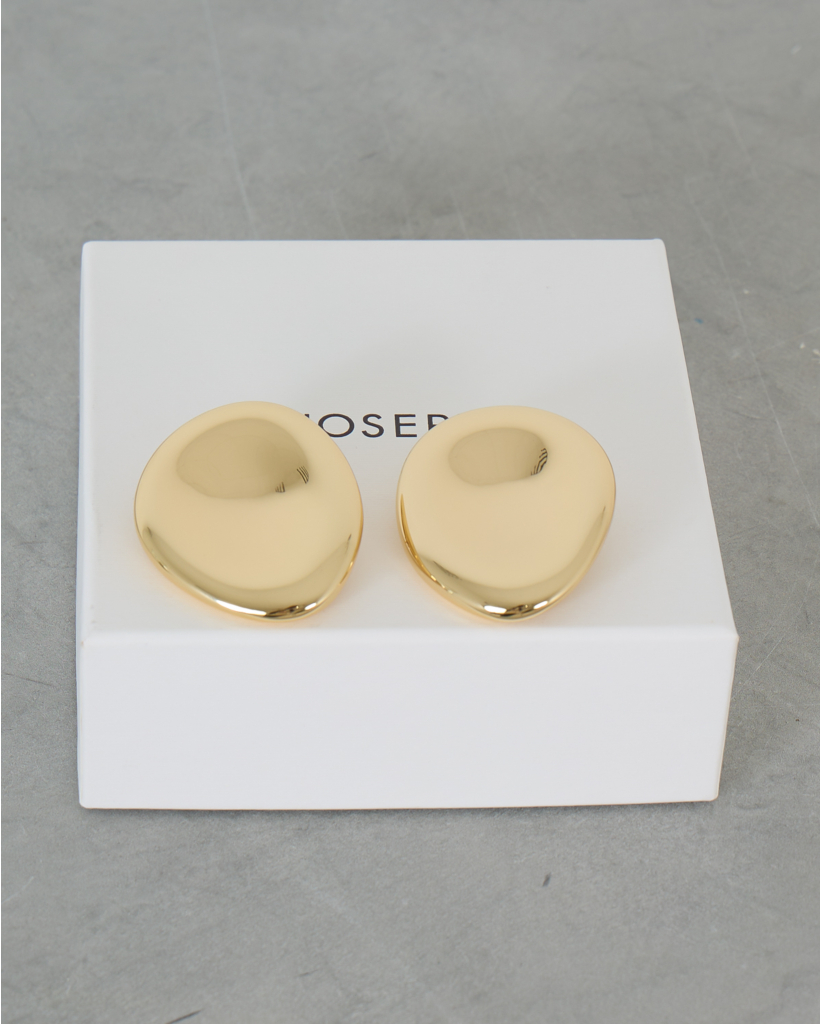 Bean Oorbellen Large Goud