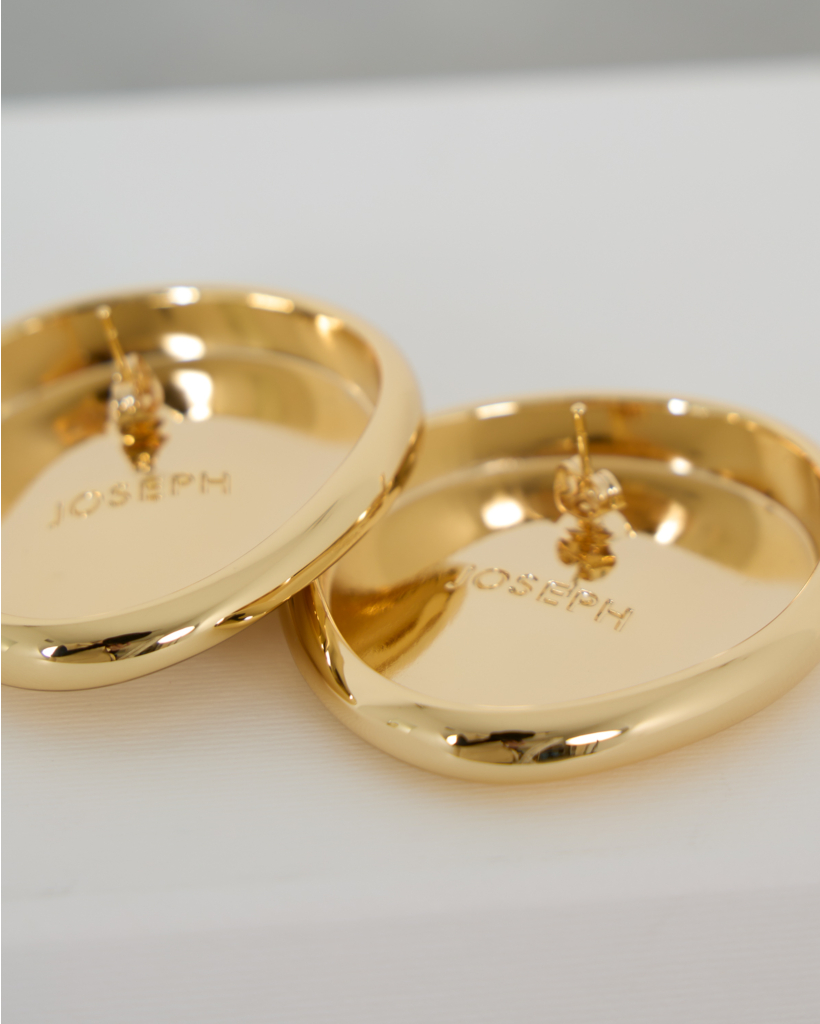 Bean Oorbellen Large Goud