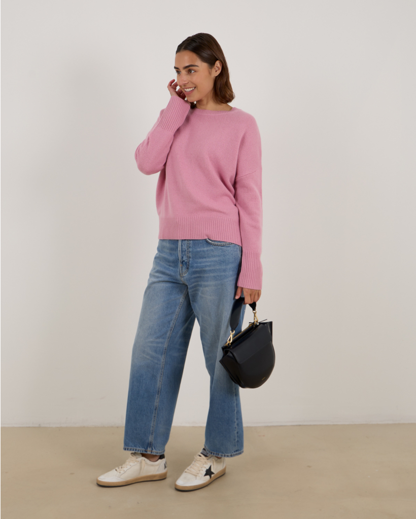 Mila Kasjmier Pullover Trui Roze