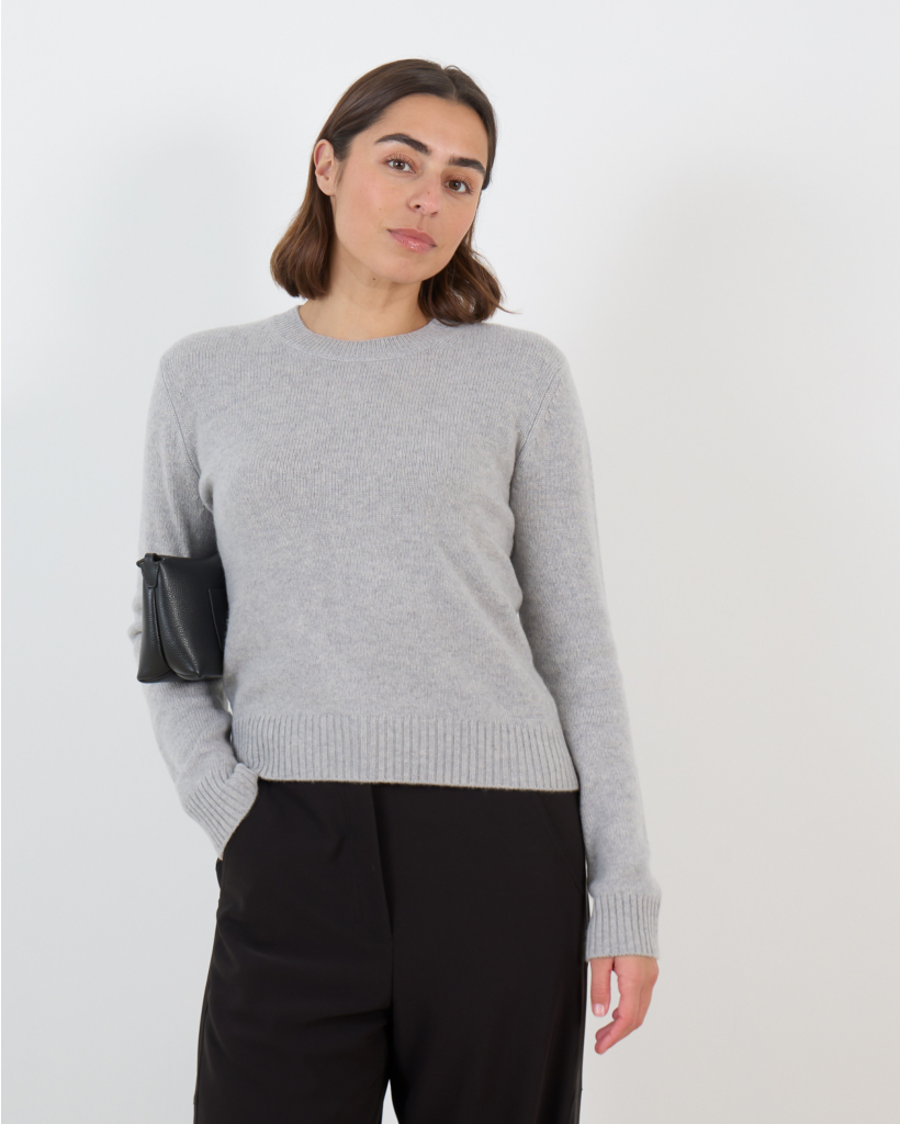 Mable Kasjmier Pullover Trui Grijs