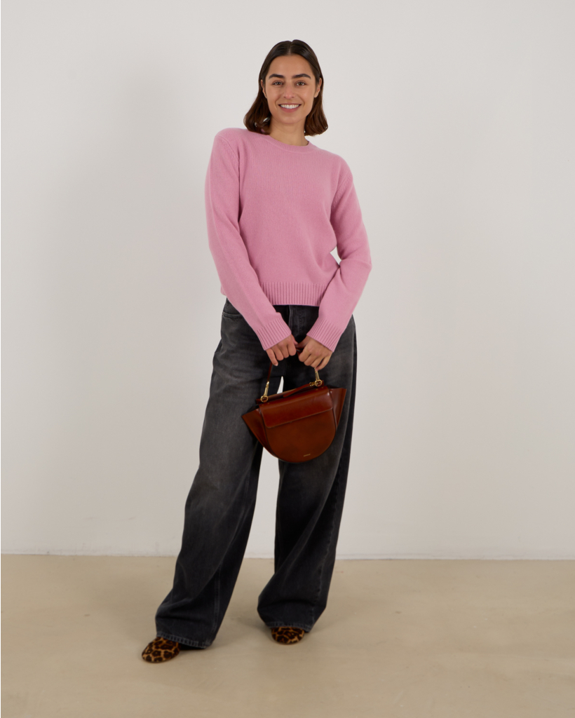 Mable Kasjmier Pullover Trui Roze