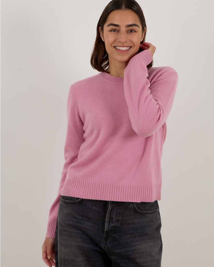 Mable Kasjmier Pullover Trui Roze