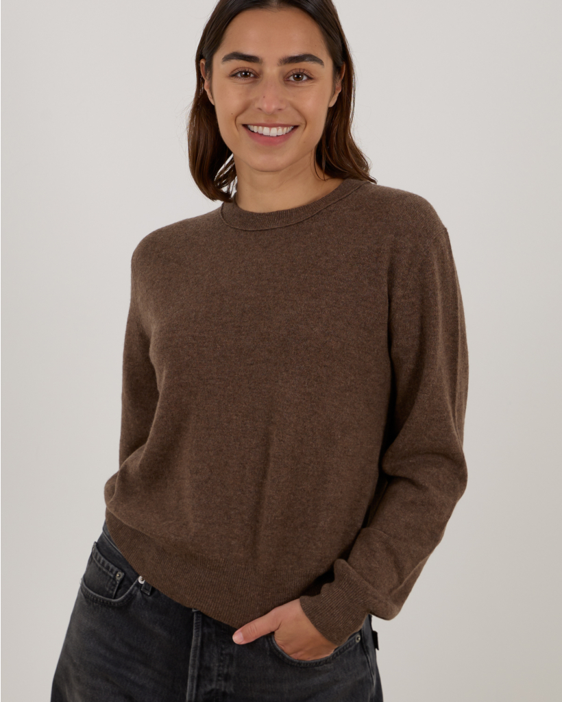 Greer Kasjmier Pullover Trui Taupe