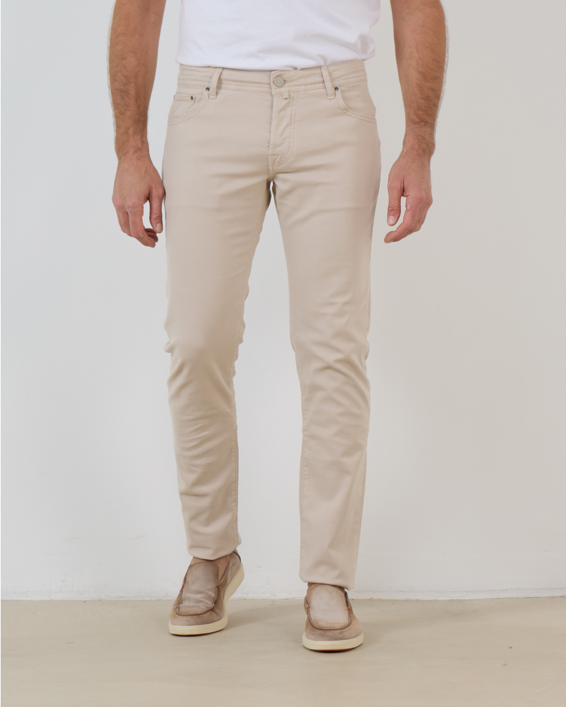 Nick slim Pantalon Beige 