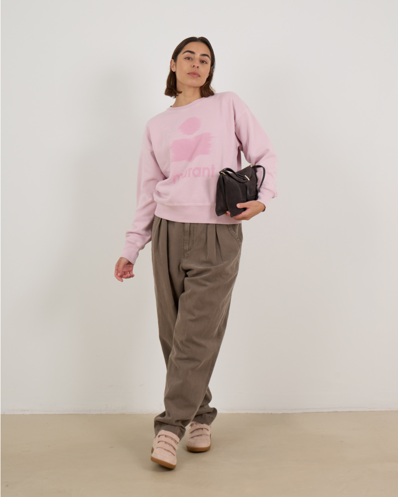 Mobyli Trui met Logo Roze