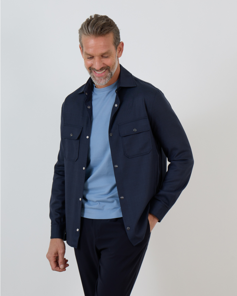 Next Overshirt Navy