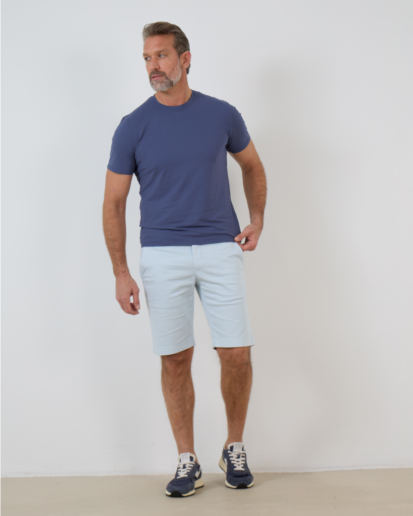Bob Slim Fit Short It Blue