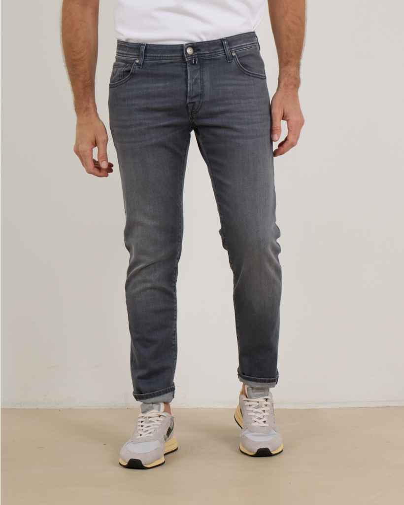 Nick Slim Jeans Grijs
