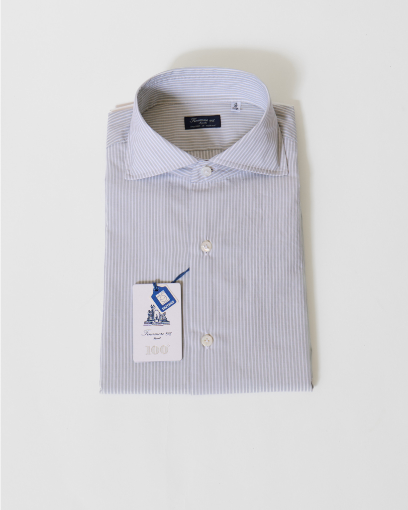 Casual Shirt Napoli Licht Groen 