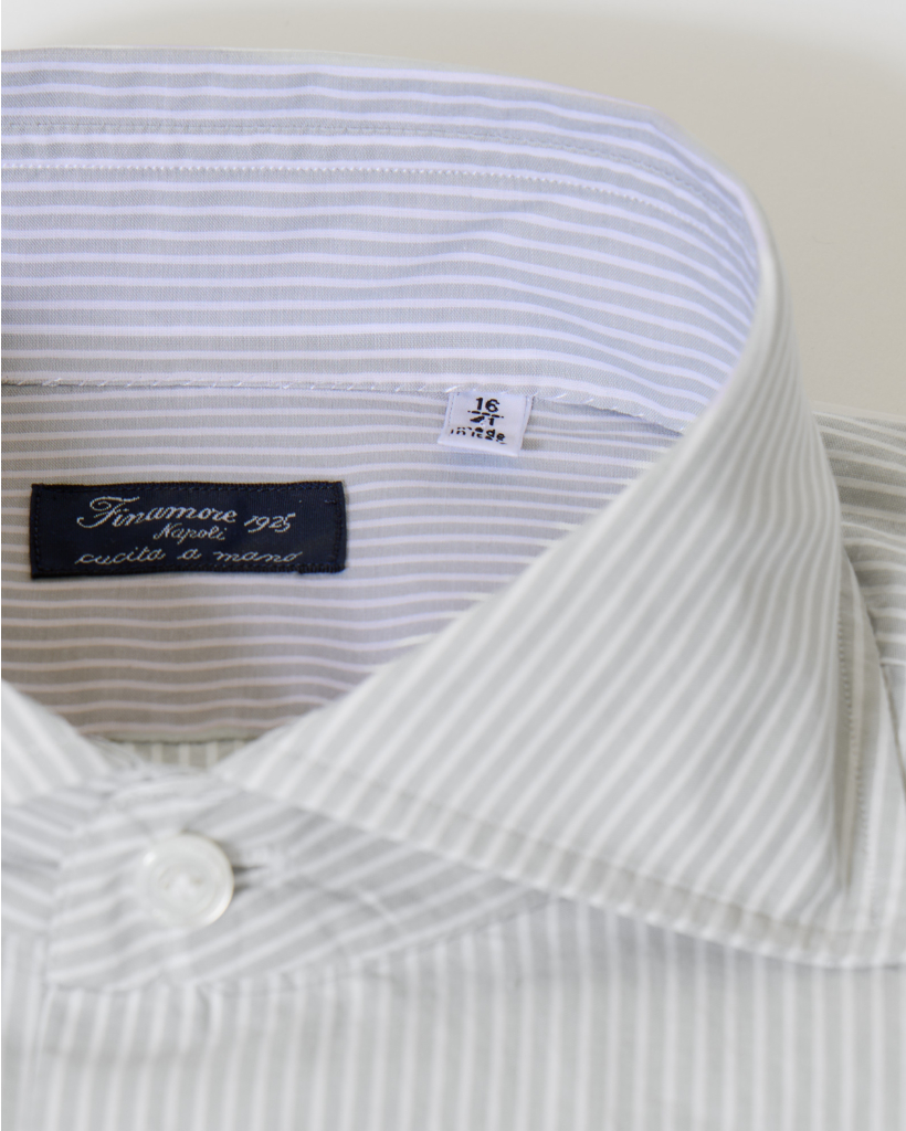 Casual Shirt Napoli Licht Groen 
