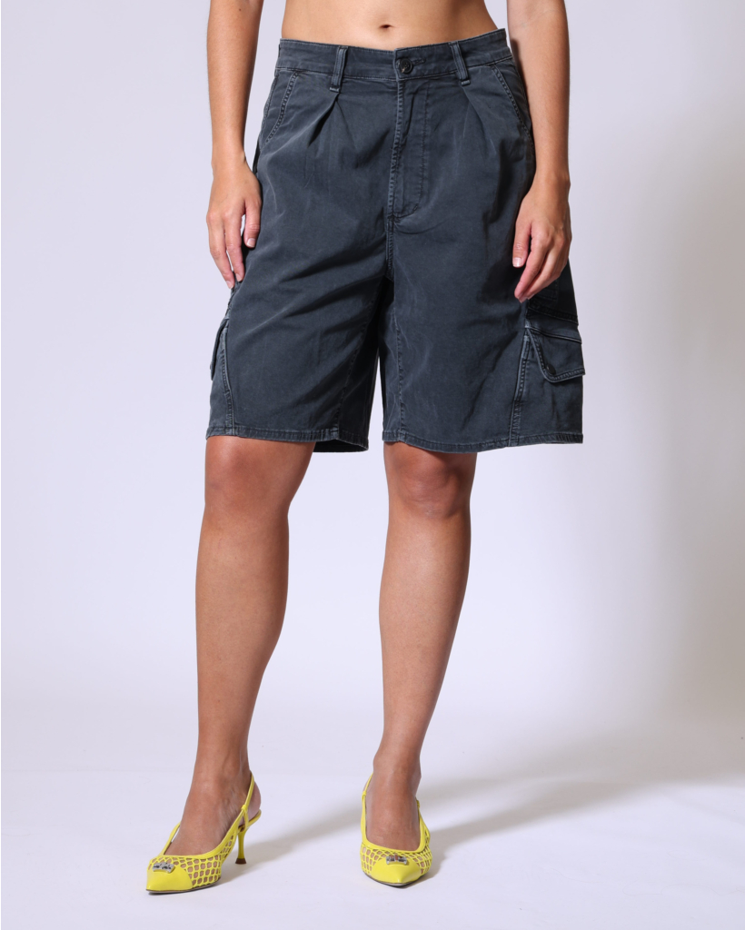 Flight Short Washed Black