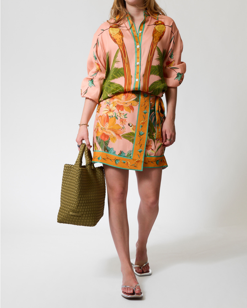 Birds Blouse Canto Dos Passaros