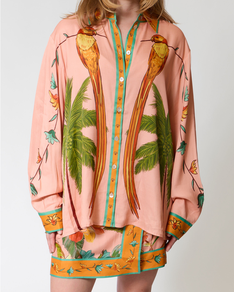 Birds Blouse Canto Dos Passaros