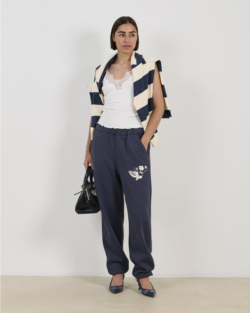 Paul Boxy Polo Sweater Stripes