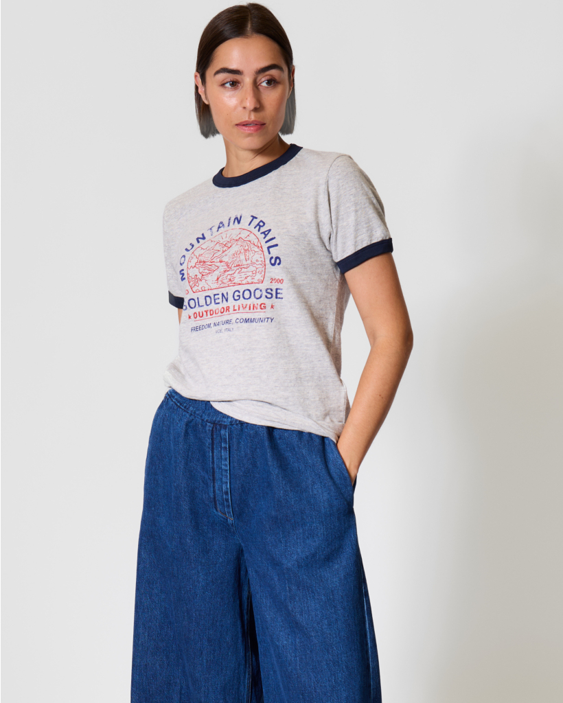 T-shirt Outdoor Living Grey Melange