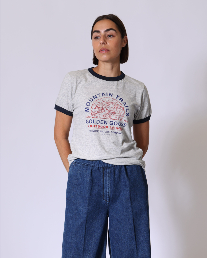 T-shirt Outdoor Living Grey Melange