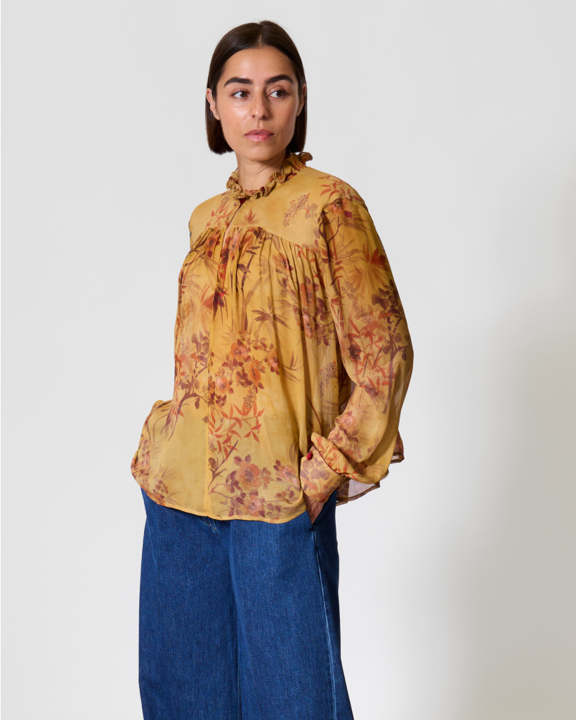 My Shirt Blouse met Bloemenprint Heliodore