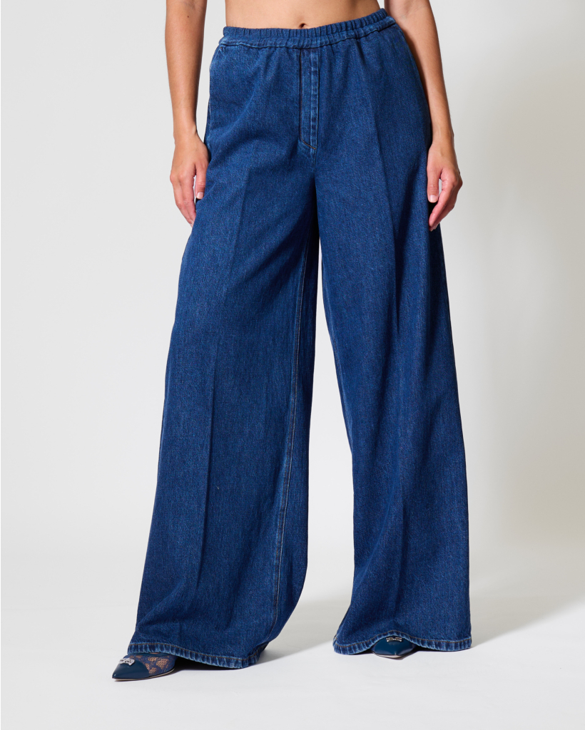 My Pants Denim Pull-on Pantalon Indigo