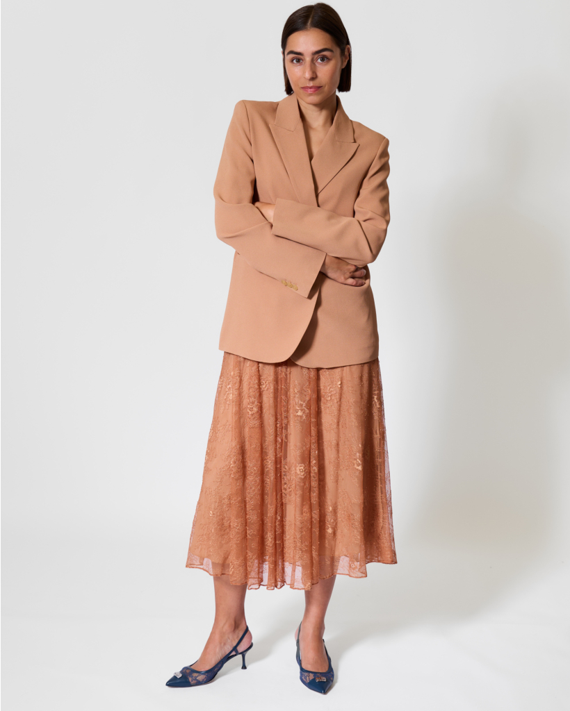 Kanten Midi Rok The