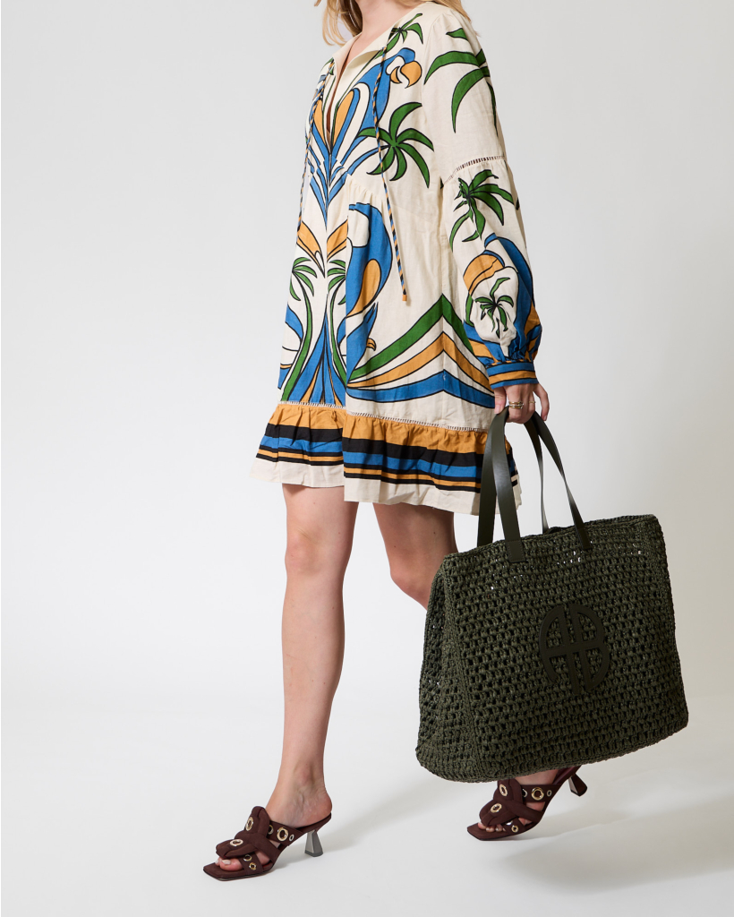 Graphic Korte Jurk Tropical