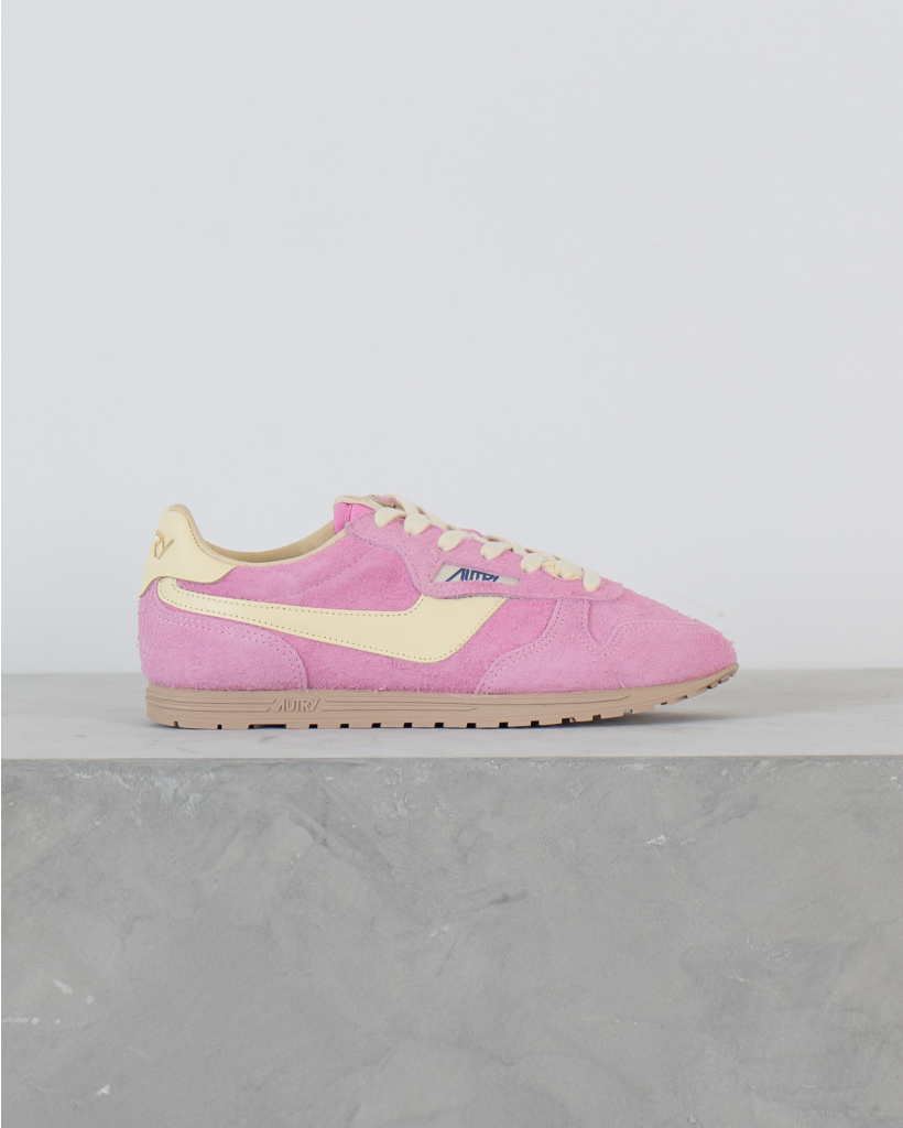 Windspin Suede Sneaker Roze 