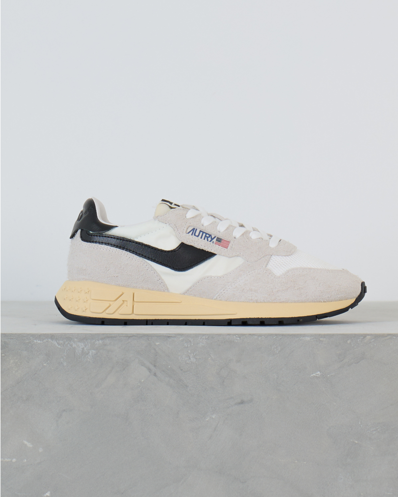 Reelwind Low Sneaker Zwart Wit
