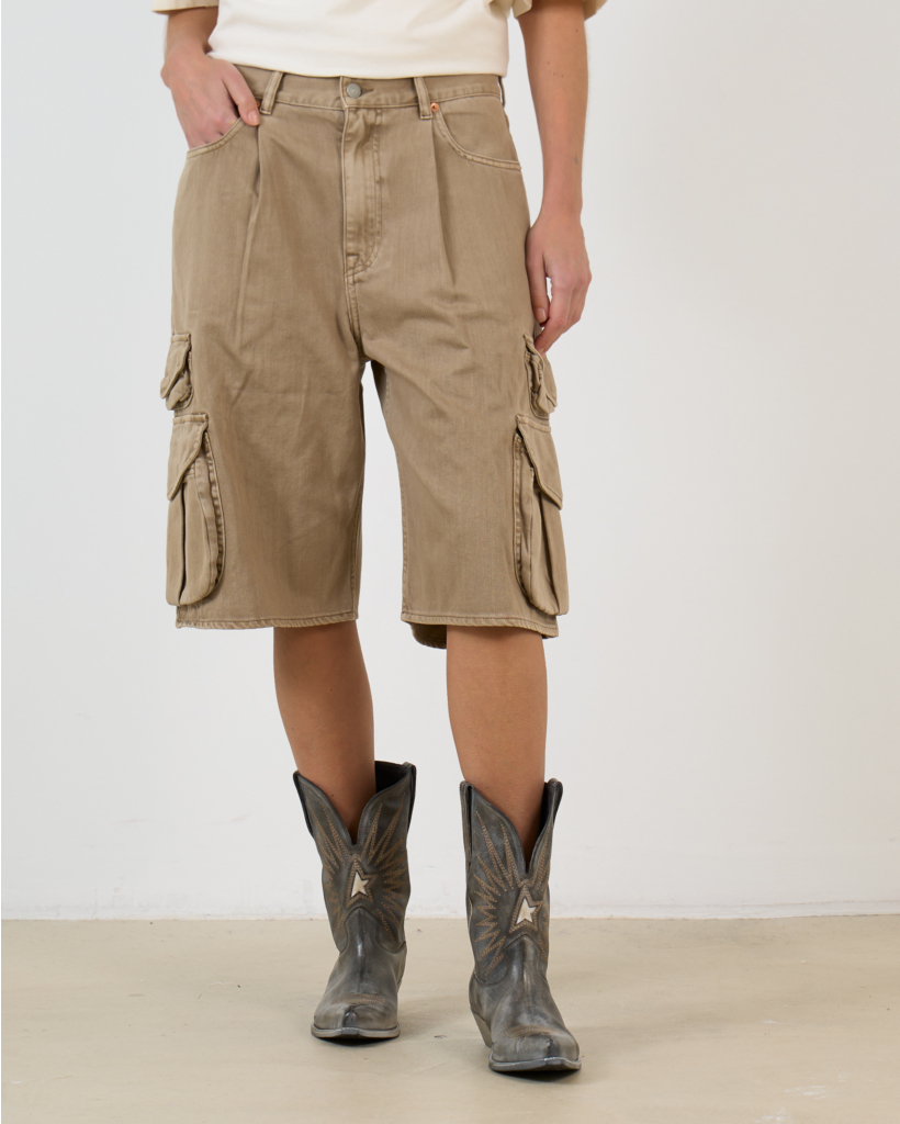 Kelby Cargo Short Worn Khaki