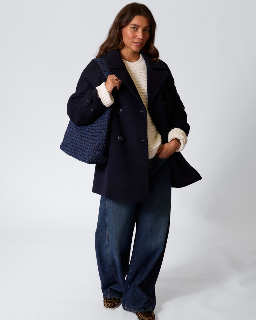 Tori-x Barrel Jeans Donkerblauw L32