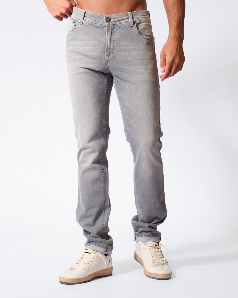 Tokyo 5 Pocket Jeans Denim Grijs