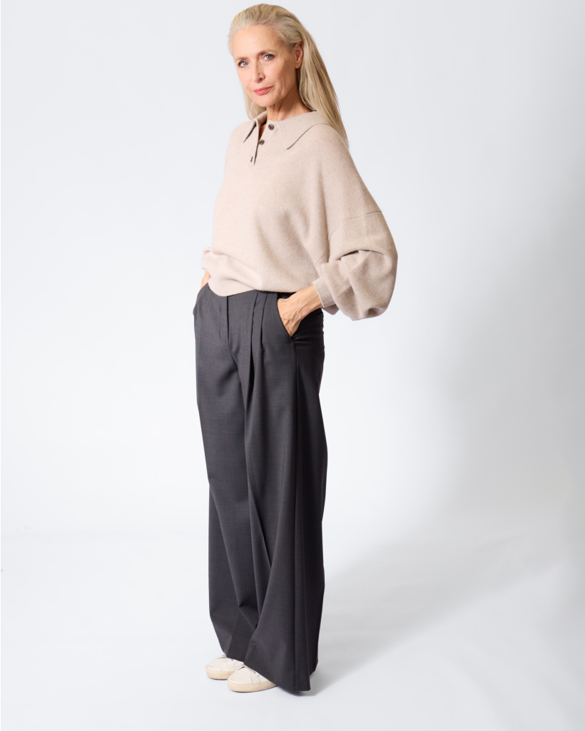 Etta Polo Knit Sand