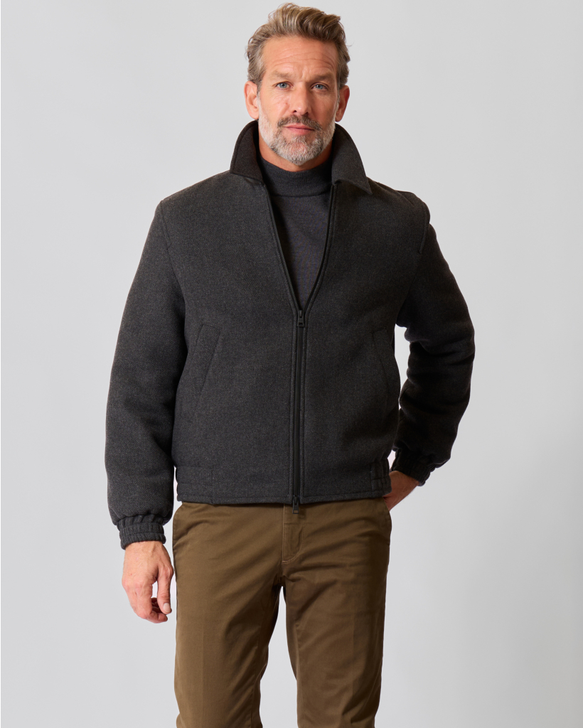 Bomber Jack Grijs