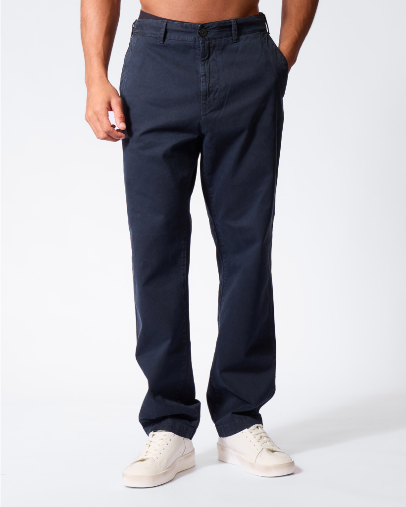 3100030 Biologisch Katoenen Regular Pantalon Navy 