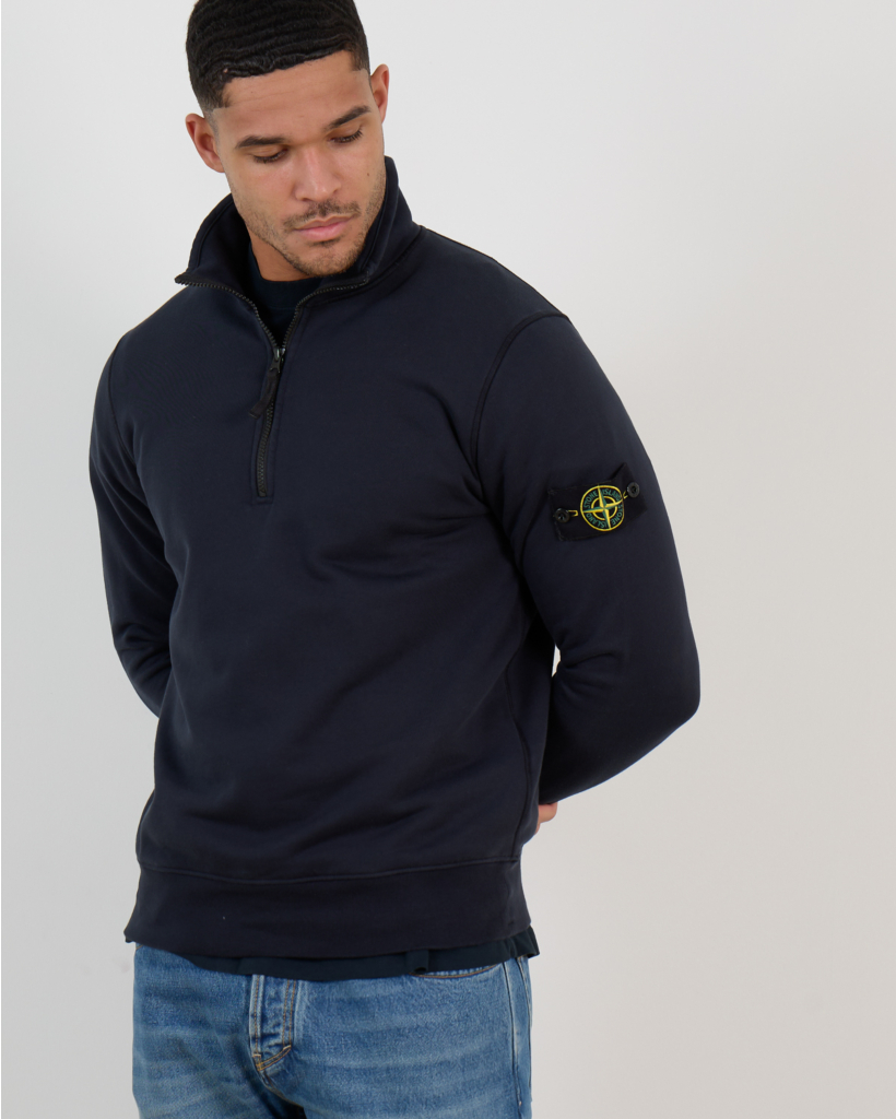 Half Zip Sweater V0020 NAVY BLUE