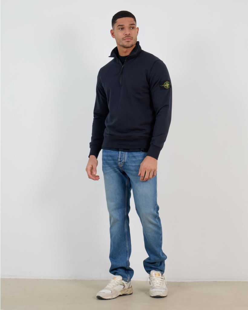 Half Zip Sweater V0020 NAVY BLUE