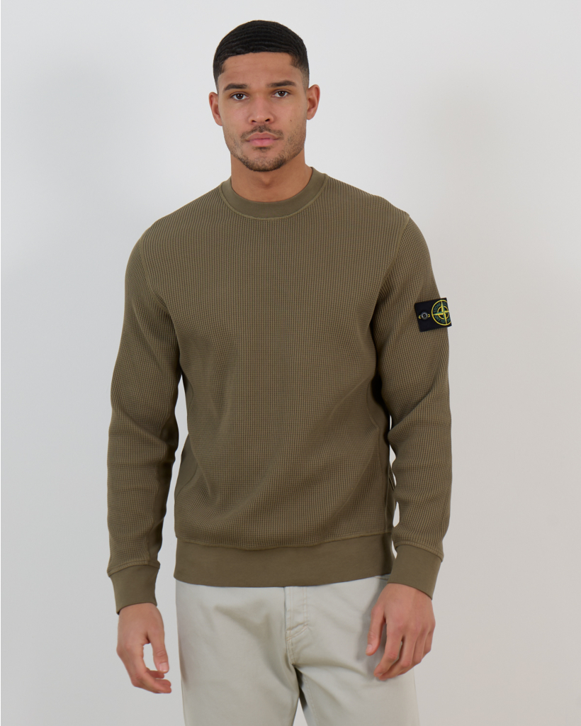 6100056 Crewneck Pullover Military Green