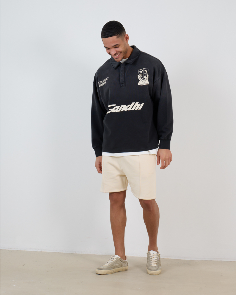 Football Polo Trui Antraciet