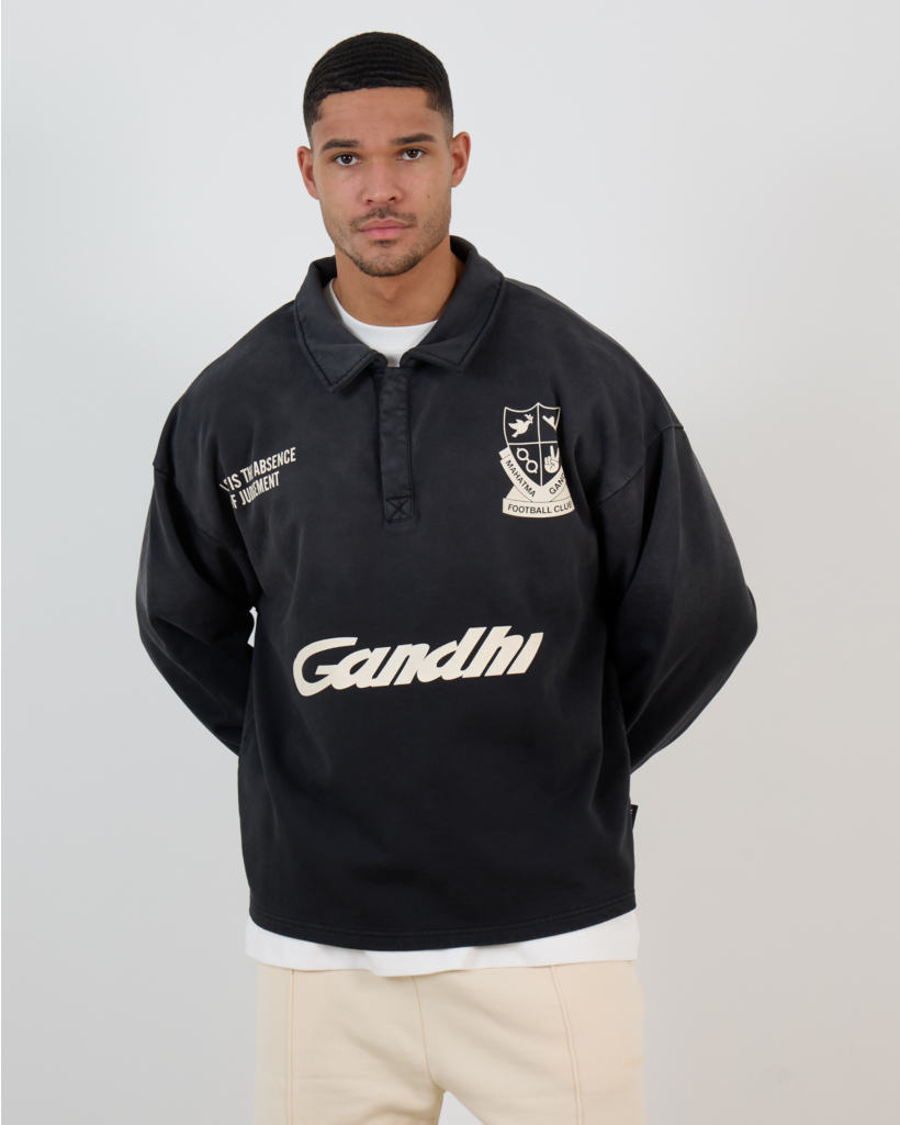 Football Polo Trui Antraciet