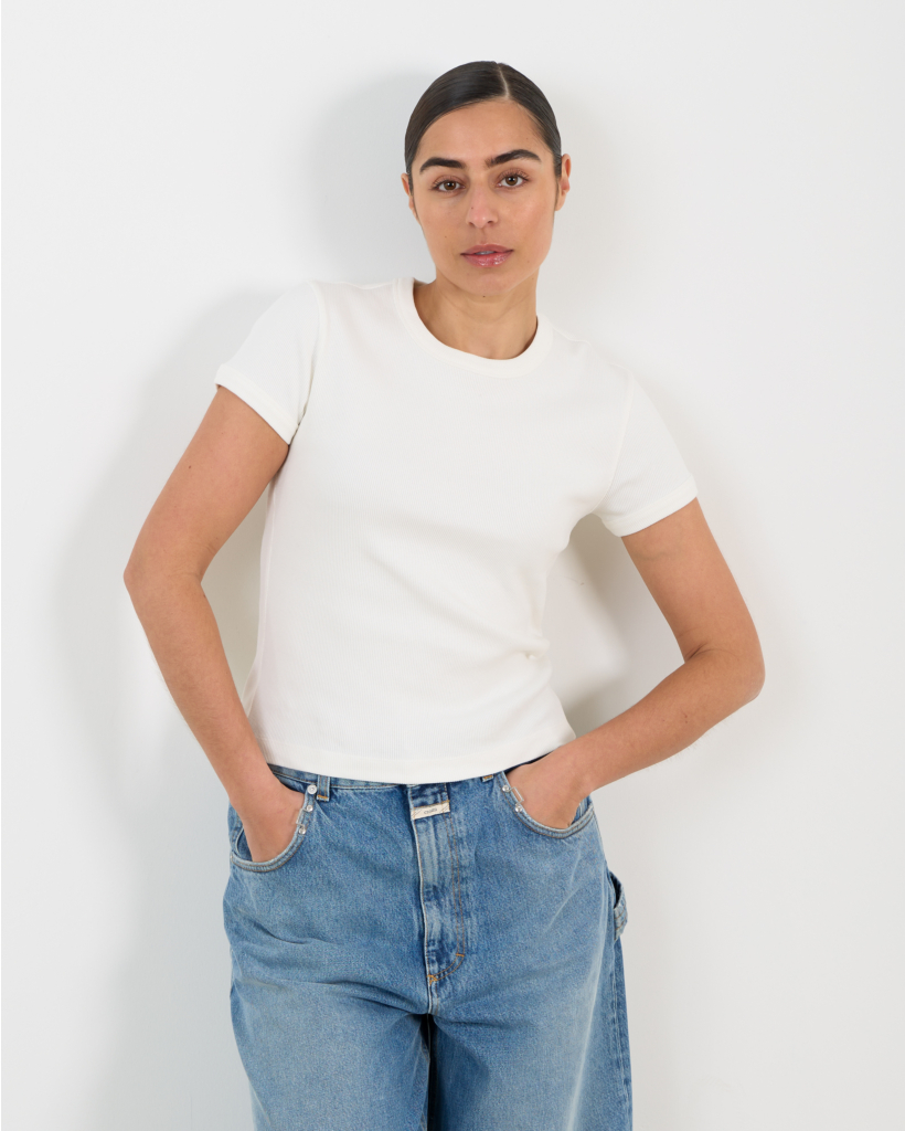 Closed x Love Stories - T-shirt ivory 