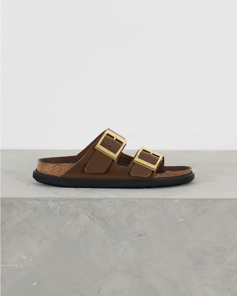Arizona Droplet Buckle Sandalen High-Shine Caraf