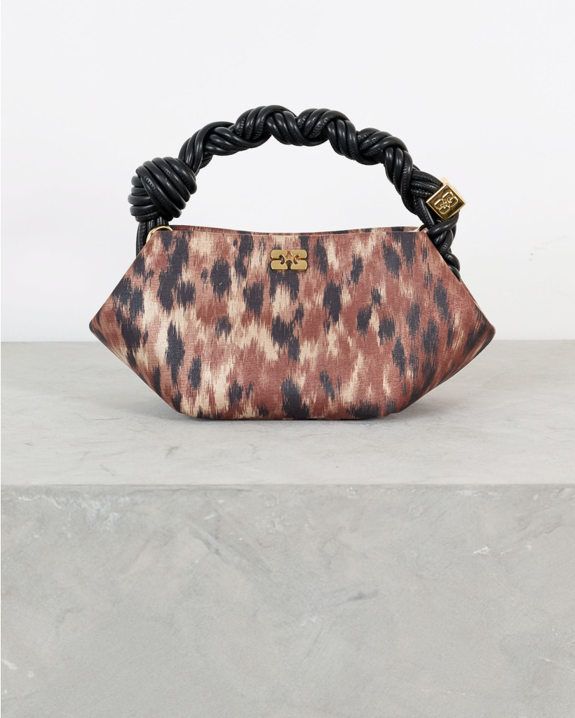 Mini Crossbody bag met Print Bruin