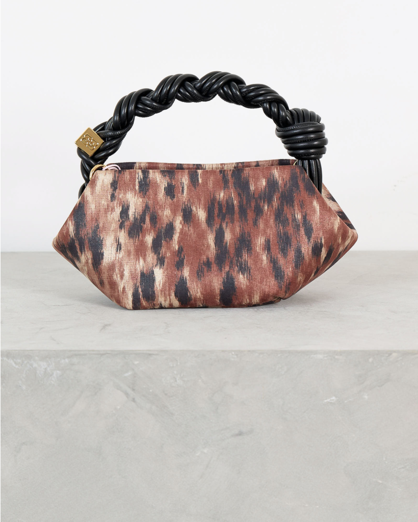 Mini Crossbody bag met Print Bruin